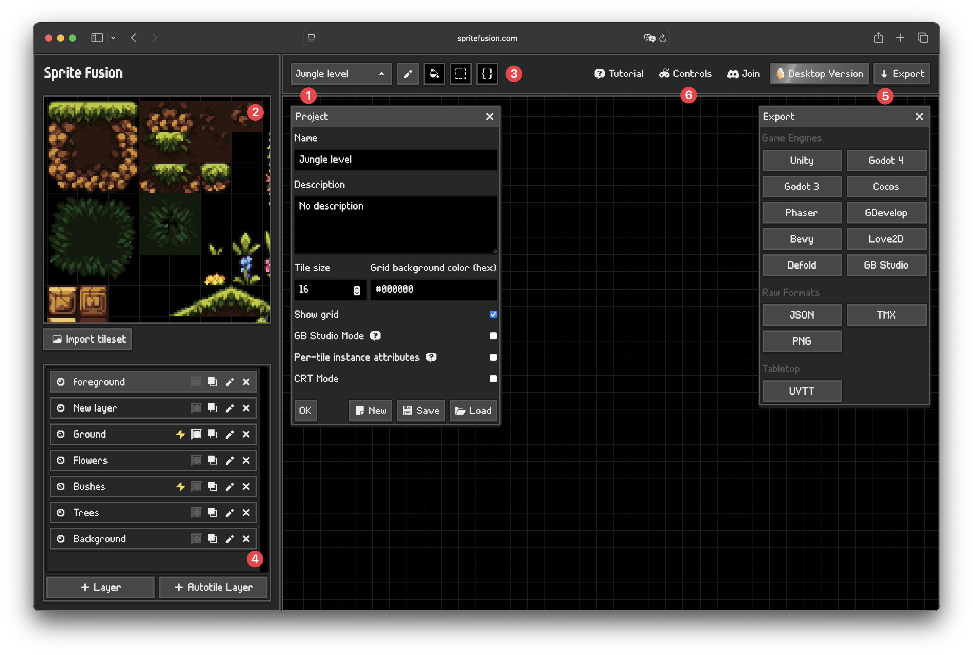 Editor Overview