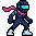 Ninja Runner: idle animation