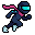 Ninja Runner: run animation