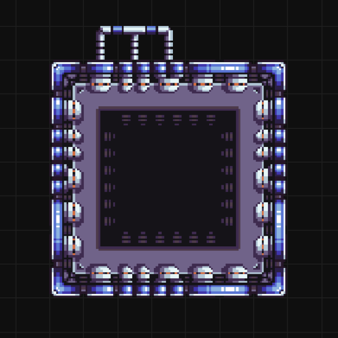 A tileset for a 2D tilemap