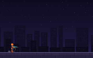 Explosion pixel art effect, animated