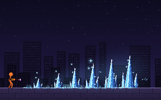 Open Source Pixel Art VFX for your game - Sprite Fusion