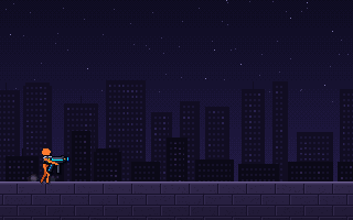 Dash & Blink pixel art effect, animated