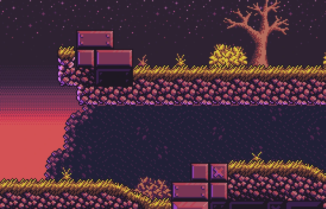 A colorful tilemap